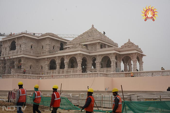 मंदिर ट्रस्ट ने कहा है कि उत्तर प्रदेश के पखावज से लेकर तमिलनाडु के मृदंग तक, अयोध्या में राम मंदिर प्रतिष्ठा समारोह का जश्न मनाने के लिए देश भर के विभिन्न शास्त्रीय वाद्ययंत्र बजाए जाएंगे. (फोटो: X/@Shri Ram Janmbhoomi Teerth Kshetra)