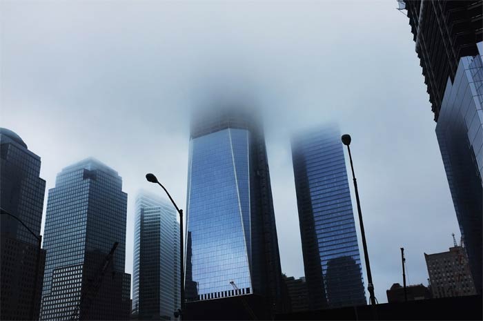 The 1 World Trade Centre (4th L) stands tall as construction continues at the World Trade Centre site in New York City. The city and the nation are preparing for the 10th anniversary of the terrorist attacks on lower Manhattan which resulted in the deaths of 2,753 people. (AFP Photo)