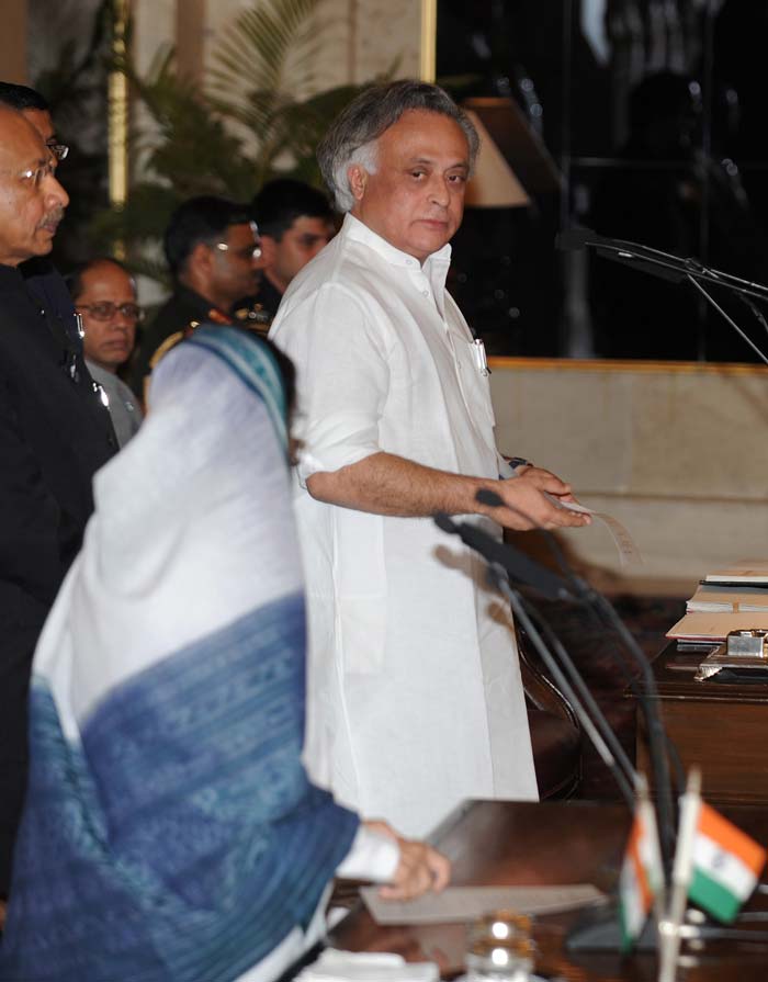 <b>Jairam Ramesh: Rural Development</b><br><br>A mechanical engineering graduate from Indian Institute of Technology (IIT)-Mumbai and an alumnus of Massachusetts Institute of Technology, the Congress politician, who sports a trademark white <i>khadi churidar</i> and <i>kurta</i>, is set to bring his considerable energy and intellectual prowess to the task of rural reconstruction.<br><br>Jairam Ramesh made headlines as a crusading green minister. He now hopes to bring in his intellectual heft and training as an engineer to his new job as India's rural development minister, the ministry that was under Vilas Rao Deshmukh before him.<br><br>In over two years as environment minister, the suave 57-year-old technocrat-turned-politician transformed a low-key ministry into headline-hunter, saying no to big industrialists and multi-million dollar projects on account of their perceived impact on the environment.<br><br>With the Manmohan Singh government desperate to salvage its image as pro-aam admi, the rural development ministry is a critical job that requires a man of stature.<a href="http://www.ndtv.com/article/india/who-is-jairam-ramesh-118628" class="fn fl"><span class="fr">Who is Jairam Ramesh?</span></a>