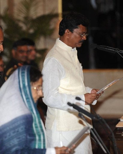 <b>Charan Das Mahant: Agriculture and Food Processing Industries</b><br><br>Charan Das Mahant, the Congress leader from Andhra Pradesh, is the new Minister of State for Agriculture and Food Processing Industries.<br><br>Mahant is in fact, one of the most educated of the newly appointed ministers with his profile reading 'MSc, MA, LLB, PhD'. The Korba (Chhattisgarh) MP, says he enoys gossiping with family, music, debates, and travelling.<br><br>He also holds an avid interest in Kabir's poetry and had organised several poetry sessions besides holding talks and exhibitions on painting and art.<br><br>He had drafted action plan for the upliftment of tribals and encouraged folk-art, drama and songs.