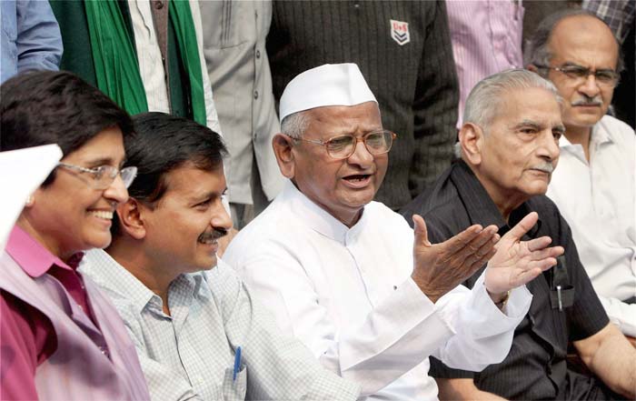 <b>Team Anna:</b> It was the team of the year to watch out for, pun unintended. Led by veteran anti-corruption crusader Anna Hazare, the group of civil society activists campaigning for the Jan Lokpal Bill ? better known as Team Anna ? brought on a revolution of the kinds that hasn't been witnessed in recent times. Middle-class India rallied around Anna and Co. in his fight against corruption, an unprecedented movement that made the government sit up and realise people power.
<a href="http://www.ndtv.com/video/player/news/govt-draft-very-weak-will-increase-corruption-says-team-anna/218124"> Watch: Govt draft very weak, will increase corruption, says Team Anna</a>