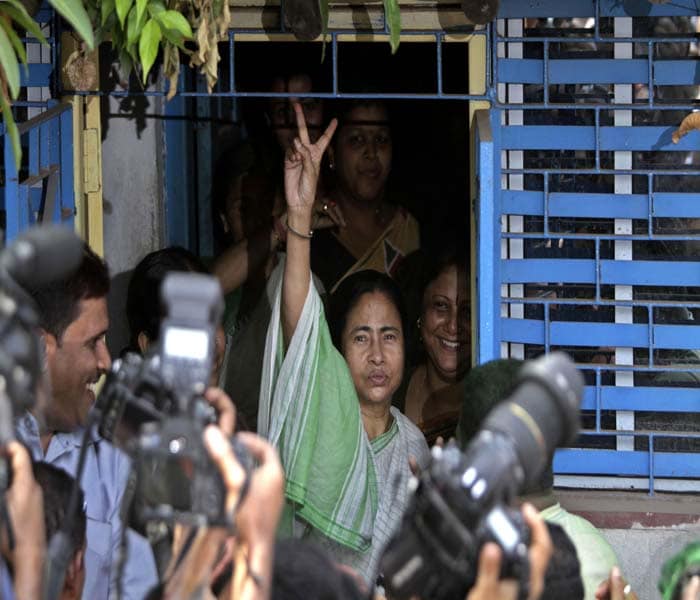 <b>Mamata Banerjee:</b> After ruling the roost in West Bengal for 34-long-years, the Reds were finally routed, replaced by the colour green. Mamata Banerjee led the Trinamool Congress to a stupendous victory in the assembly elections in May, 2011, thus bringing the curtains down on the Left's marathon stint at the Writers' Buildings. The win was historic alright, but what made it more eventful was the manner in which Didi, as Ms Banerjee is popularly known, annihilated the Left Front.
<a href="http://www.ndtv.com/video/player/news/Watch:i-bow-down-my-head-to-my-people-mamata-to-ndtv/199448" class="fn fl fa fs12">I bow down my head to my people: Mamata to NDTV</a>