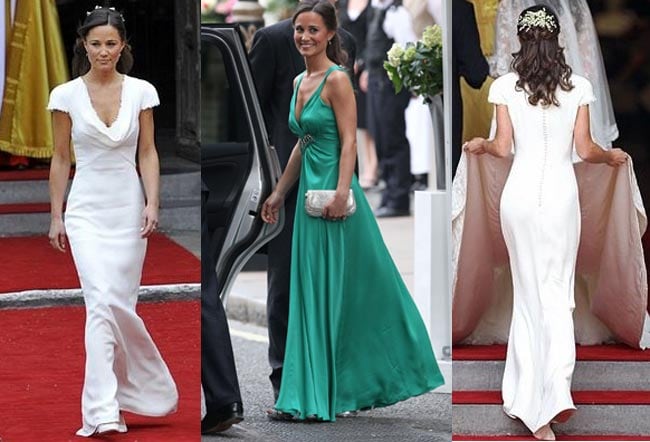 <b>Pippa Middleton:</b> It was her sister's royal wedding that was the talk of the town alright but the maid-of-honour walked away with much more than just holding the bride's train. Pippa, then the lesser-known younger sibling of Kate Middleton, shot to overnight stardom as her figure-hugging white dress accentuating her curvaceous, svelte bod and the now-famous derriere created a buzz across cyberspace. What's more, she was pitted as the new style rival to her very-fashionable elder sister.
