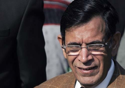 Former Chief Justice of India Y K Sabharwal gestures as he answers a question during a press conference on the last day of his tenure in New Delhi, on January 13, 2007.

Sabharwal said Moninder Singh Pandher and Surender Koli, key suspects in the Nithari serial killings, were entitled to legal assistance. "An accused cannot be denied a fair trial and legal assistance just because the charges levelled against him are serious in nature," he told reporters. (AFP photo)