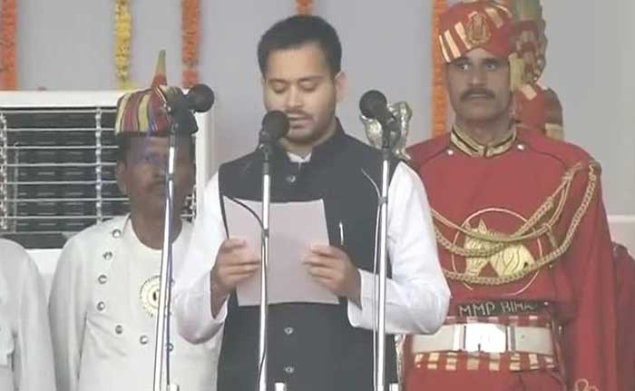 The Bihar Swearing In - an Opposition Show of Unity