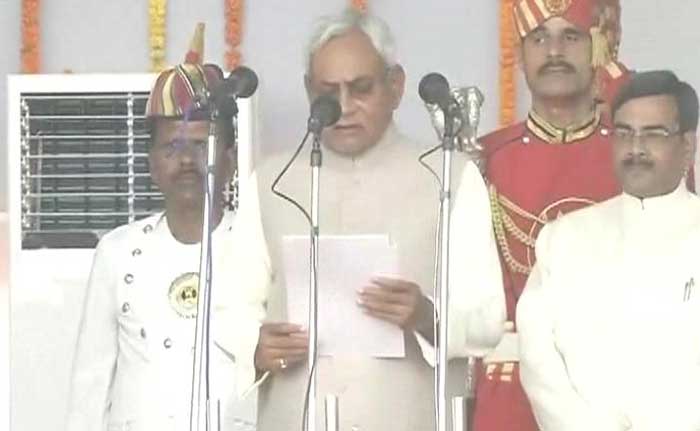 The Bihar Swearing In - an Opposition Show of Unity