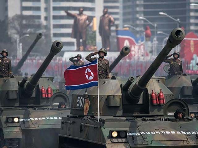 Photo : North Korea Flexes Muscles At Grand Military Parade: 5 Stunning Pics