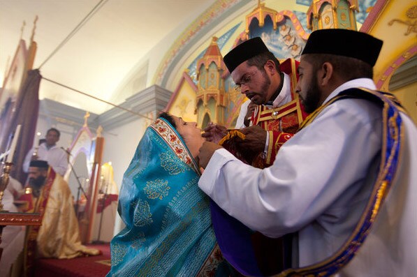 Indian Orthodox Christians trace their roots to the first century A.D., when St. Thomas is said to have traveled from the eastern Mediterranean to Kerala, a province on the southwest coast of India. (NYT Photo)