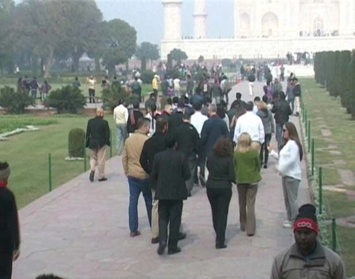 Agra Prepares for US President Barack Obama's Taj Mahal Visit
