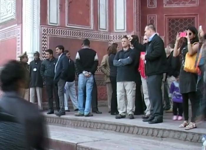 Agra Prepares for US President Barack Obama's Taj Mahal Visit