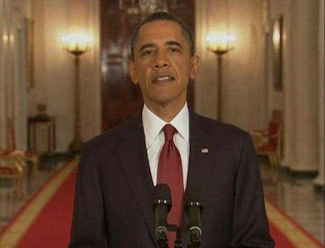 President Obama said that it was a historic day for the US and the world.