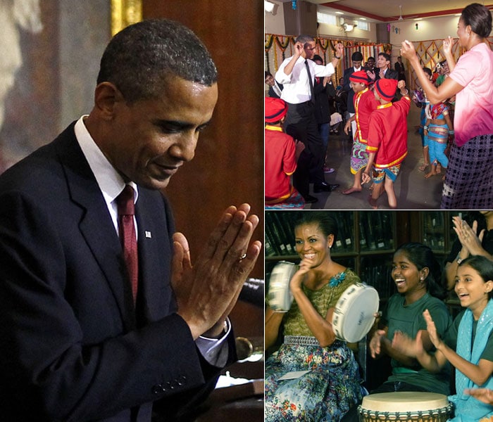 US President Barack Obama has India gushing.<br><br>The photo-ops may have ended with America's First Couple waving goodbye from their Air Force One as they ended their three-day visit to India on Tuesday, but the country will remember vibrant images that spoke of their natural charm and spontaneity - of the US President and his wife Michelle joining kids on a dance floor in Mumbai, of Obama rolling-up his sleeves and letting  loose a bit as he faced some hardball questions from Young India, and of many more such interactions.<br><br>From actors to politicians, school children to college students ? everyone has an Obama story to tell. Here's a look.