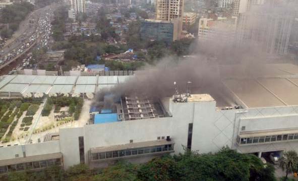 Fire at Oberoi Mall in Mumbai