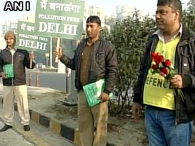 In Pics: Odd Even Formula Takes Off In Delhi