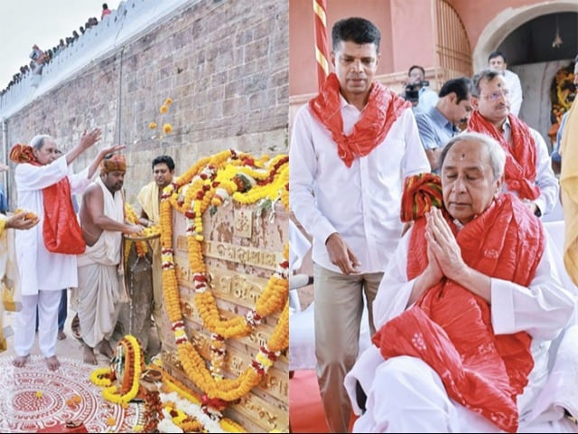 Photo : ओडिशा के सीएम पटनायक ने 'श्री मंदिर परिक्रमा प्रकल्प' का उद्घाटन किया