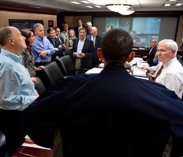 Obama and team watch bin Laden operation unfold