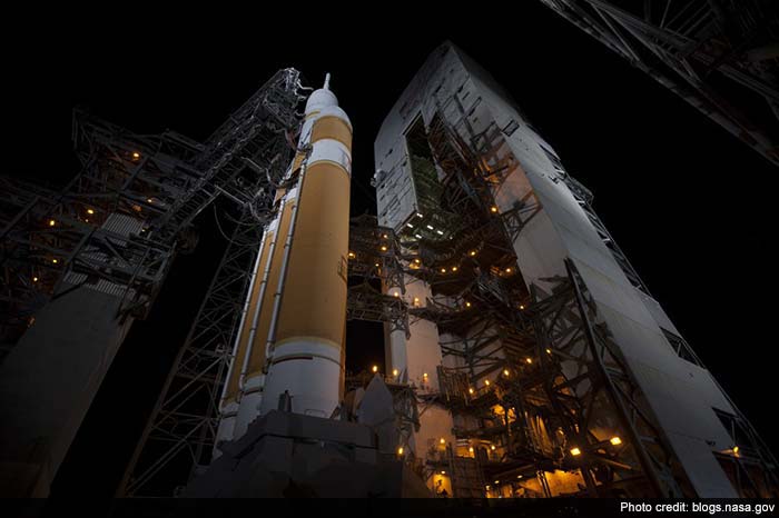 Take 2: NASA Launches Unmanned Space Capsule Orion to Mars