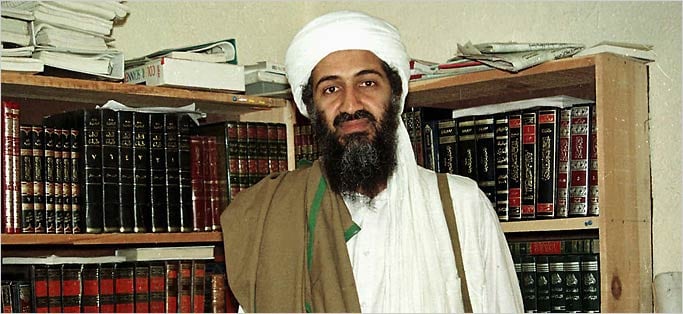 Osama bin Laden in Afghanistan in 1998. (Photo courtesy: New York Times)