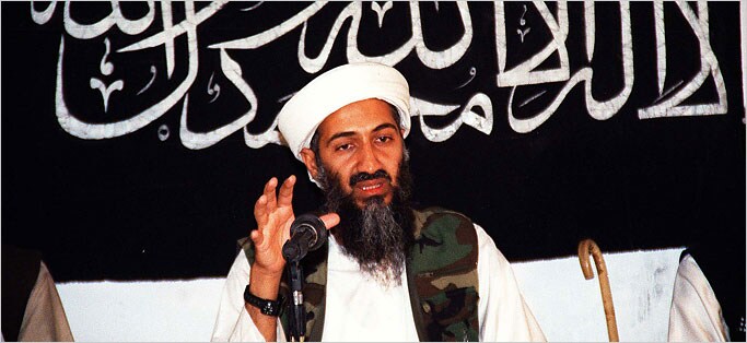 Osama bin Laden, in an undated photo, was elevated to the realm of evil once reserved for dictators. (Photo courtesy: New York Times)