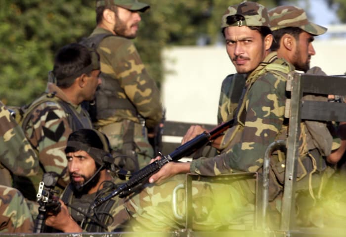 Major General Abbas said the commandos killed four terrorists, including some who were wearing suicide jackets. He said three of hostages also died during the operation.<br />
<br />
In this picture, we see Pakistani army troops at their base camp after conducting the operation. (AP Photo)