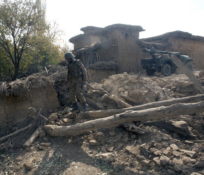 <p>In retaliation, the insurgents have struck with ferocity at Pakistan's urban centres and military installations using sleeper cells and commando fighters to wreak havoc and fear, killing large numbers of civilians as never before.</p>
<p>The assaults, particularly the car bomb that killed more than 100 people in an old bazaar in Peshawar on Wednesday, and was aimed at women and children, are interpreted by many Pakistanis as an effort to break the will of the public and turn opinion against the military operation.(NYT Image)</p>