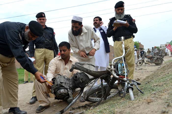 Multiple blasts in Pakistan as historic polls underway