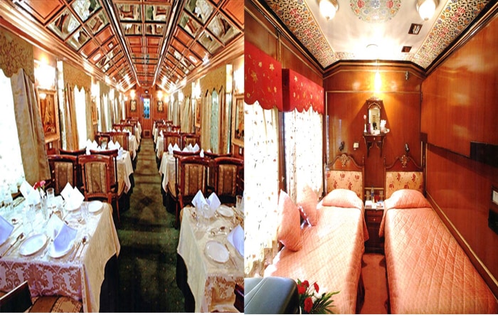 Rated among the finest luxury train journeys in the world, it starts its eight-day trip from Delhi and travels to all famous destinations in Rajasthan before touching on Agra and returning to Delhi.