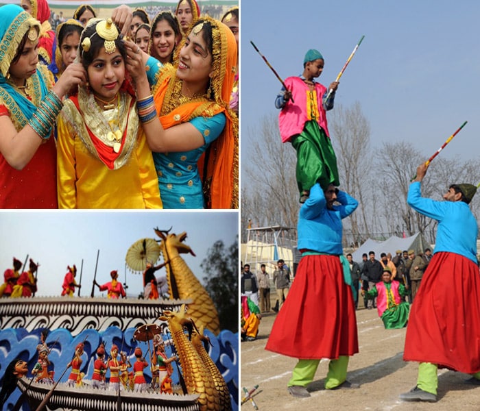 The essence behind the celebrations of Republic day is not only to celebrate India's secularism and democracy but it also makes us feel proud of our culture, languages , social norms, traditions, customs, communitarian and individual distinctiveness that makes India a multi-cultural country with an underlined thread of unity cutting across the length and breadth of the nation.(AFP Photo)