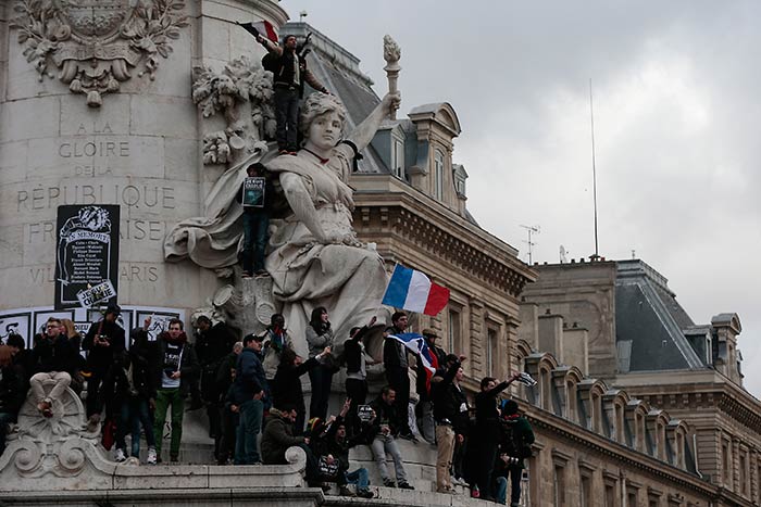 More Than A Million People Take Part in the Unity Rally in Paris, to Honour the Victims of the Charlie Hebdo attacks