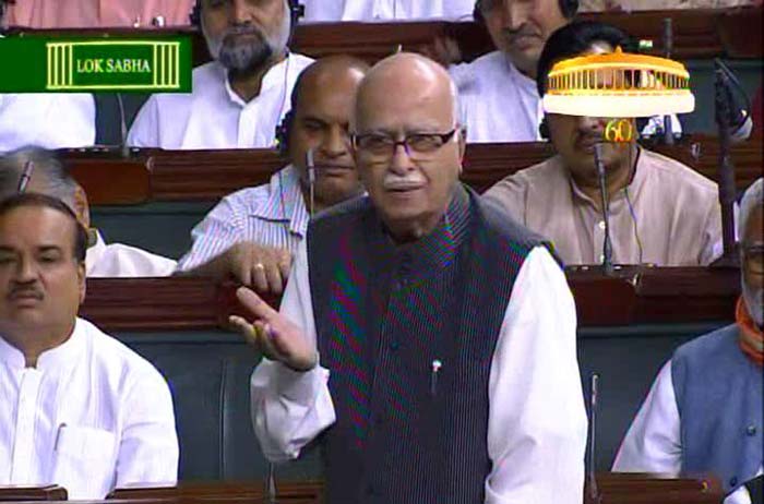<b>LK Advani in Lok Sabha:</b> It's India's speciality that it has become a successful democracy. We are tolerant towards conflicting opinions and that is the reason for our success.