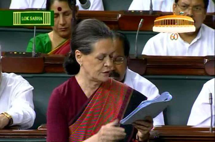 <b>Sonia Gandhi in Lok Sabha:</b> We should not forget the struggles of the past. The integrity and independence of Parliament must be preserved and protected at all costs with no room for compromise.