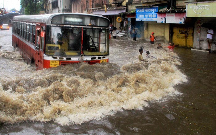 Pics: Mumbai Submerged. Traffic A Mess As City Battles Heavy Rain