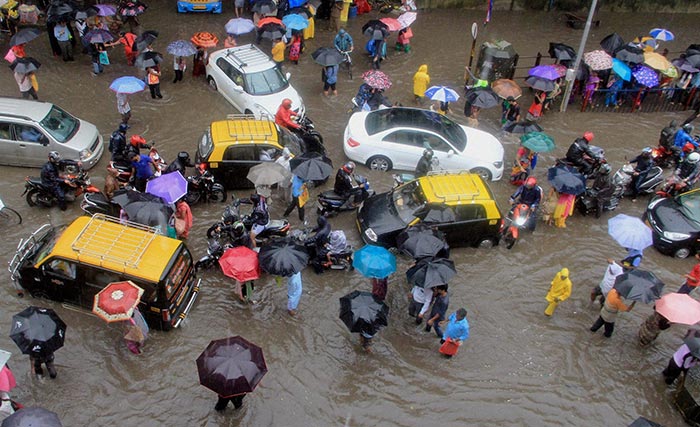 Pics: Mumbai Submerged. Traffic A Mess As City Battles Heavy Rain