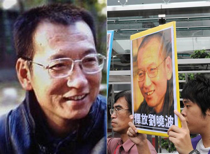 Imprisoned Chinese dissident Liu Xiaobo gets Nobel Peace Prize
