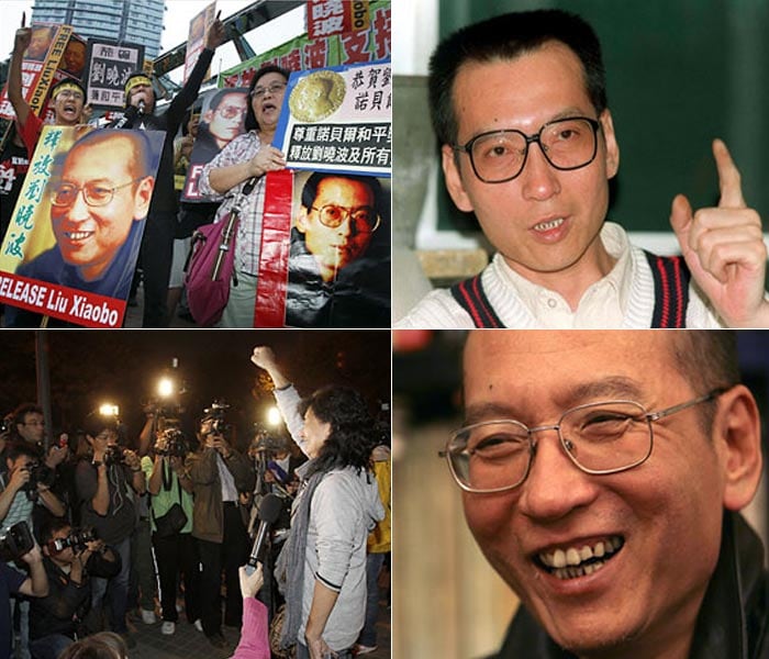 Imprisoned Chinese dissident Liu Xiaobo gets Nobel Peace Prize