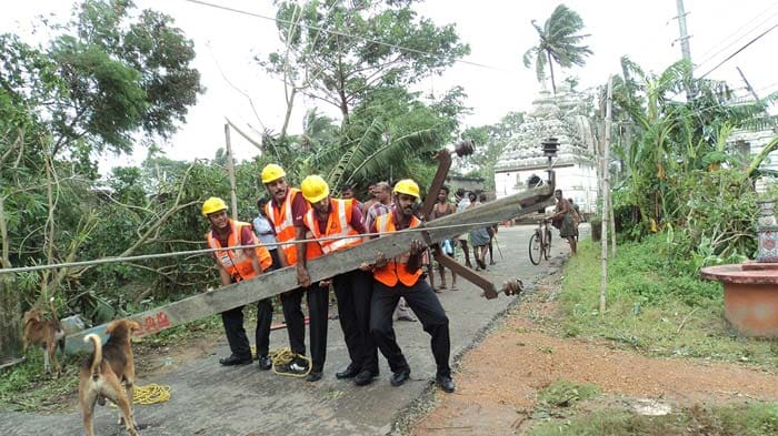 Cabinet Secretary Ajith Seth today chaired a meeting of the Crisis Management Group to assess the damage and coordinate rescue and relief efforts.