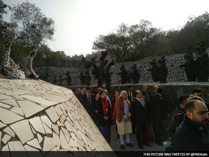 5 Pics: President Hollande Explores Chandigarh's French Connection