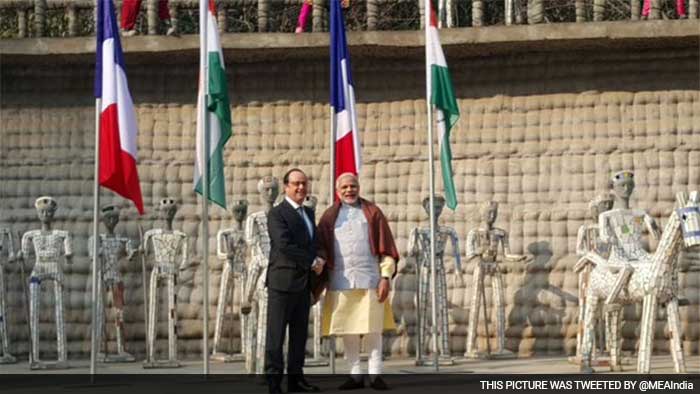 5 Pics: President Hollande Explores Chandigarh's French Connection