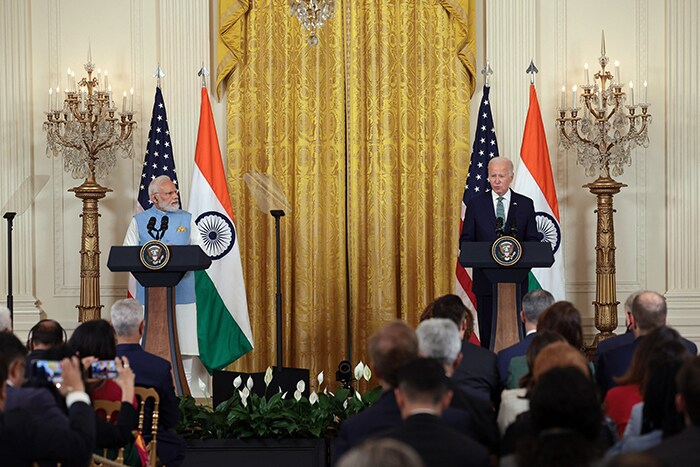 PM मोदी और जो बाइडेन ने दी ज्वाइंट स्टेटमेंट, पीएम मोदी ने कहा- सबकी नजरें भारत-अमेरिका पर