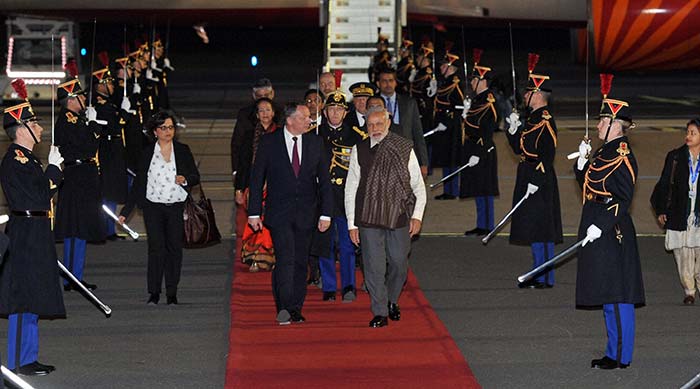 PM Narendra Modi in France For a Three-Day Visit