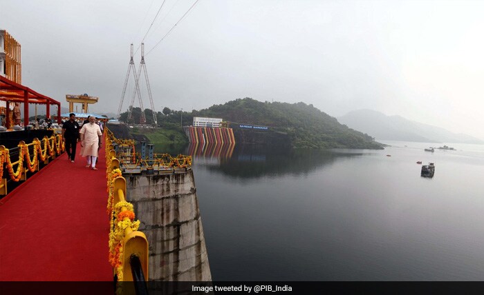 Sardar Sarovar Dam is the second biggest dam in the world after the Grand Coulee Dam in the US.