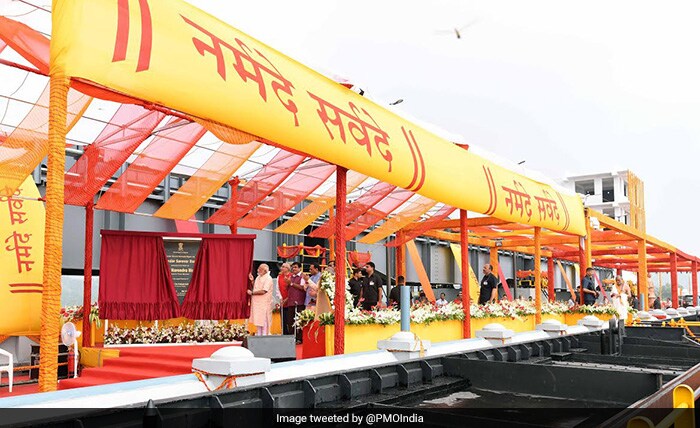 PM Narendra Modi Inaugurates Narmada Dam On Birthday