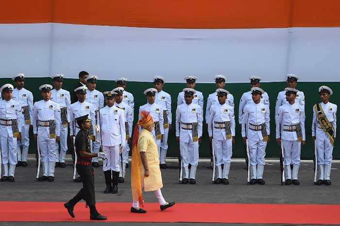 In Pics: PM Narendra Modi\'s Independence Day Address At Red Fort