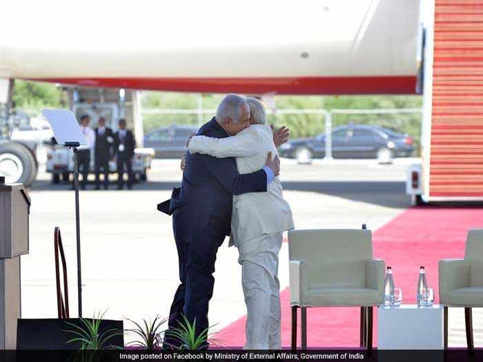PM Modi\'s Historic Visit To Israel: Day 1 In Pics