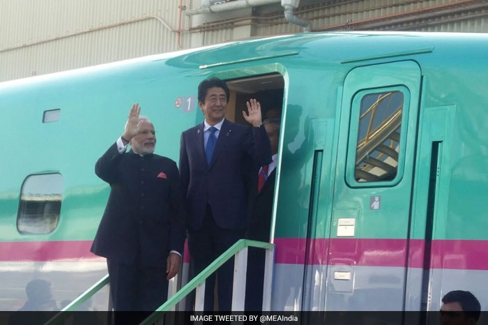 PM Modi\'s Takes Driver\'s Seat On Japan\'s Bullet Train, Shinkansen