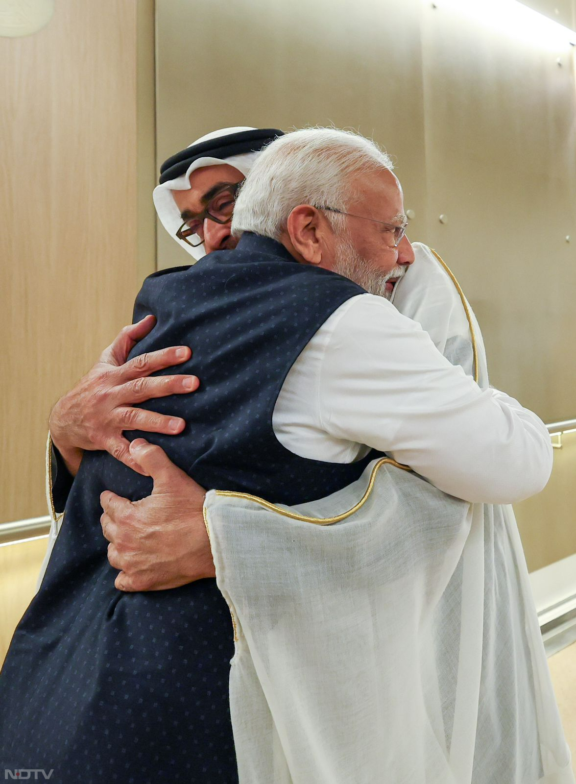 PM Modi Lands In UAE, Holds Talks With President Sheikh Mohamed bin Zayed