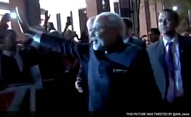PM Narendra Modi Gets Rousing Welcome in New York: 5 Pics
