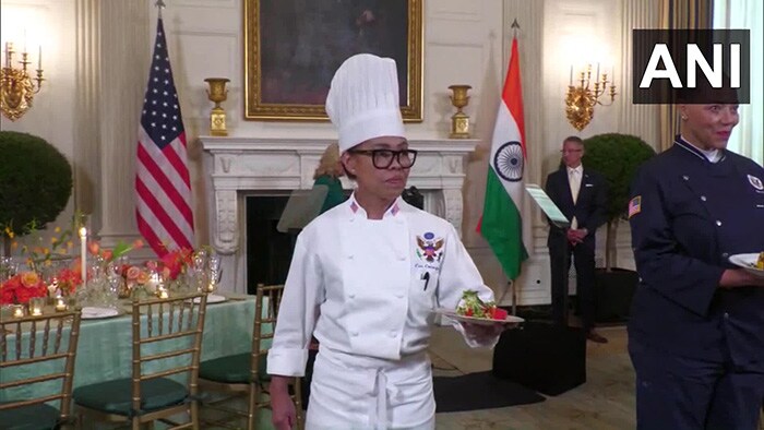 PM Modi US visit: आज व्हाइट हाउस में स्टेट डिनर करेंगे पीएम मोदी, डिनर का मेन्यू कार्ड आया सामने