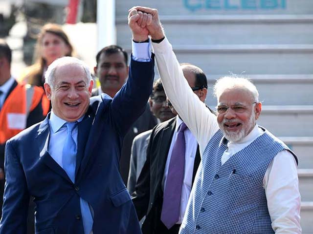 "Welcome to India, my friend PM @netanyahu! Your visit to India is historic and special. It will further cement the close friendship between our nations," PM Modi tweeted.