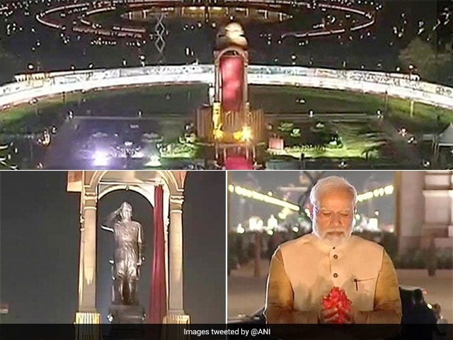 Photo : Central Vista Inauguration: पीएम मोदी ने आज ‘कर्तव्य पथ' का उद्घाटन व इंडिया गेट पर नेताजी सुभाष चंद्र बोस की प्रतिमा का किया अनावरण